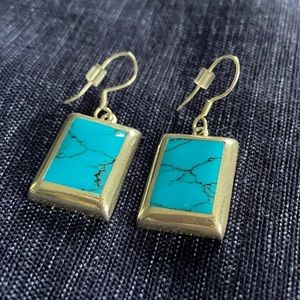Sterling Silver and Turquoise Earrings